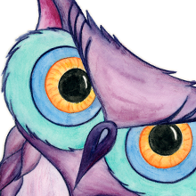 Owl 1 portfolio illustration